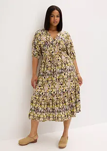 Abito midi fantasia, bonprix
