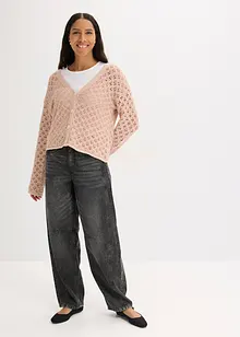 Cardigan traforato, bonprix