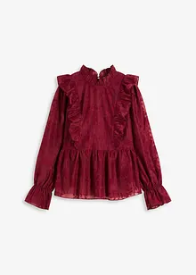 Blusa con ricami, bonprix