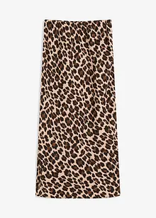 Gonna midi in satin fluente, bonprix