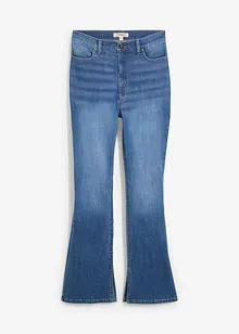 Jeans bootcut, vita alta, bonprix