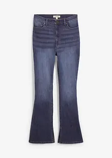 Jeans bootcut, vita alta, bonprix