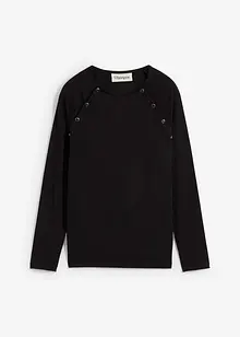 Maglia prémaman / da allattamento in cotone, bonprix