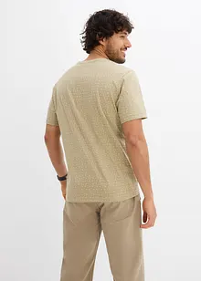 T-shirt in puro cotone biologico con fantasia, bonprix