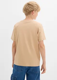 T-shirt in puro cotone biologico (pacco da 3), bonprix