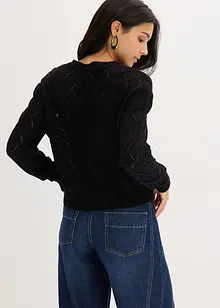 Cardigan traforato, bonprix