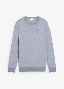 Maglione in filato fine con puro cotone, bonprix