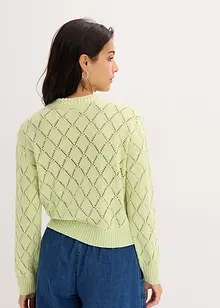 Cardigan traforato, bonprix
