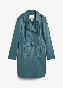 Trench in pelle, bonprix