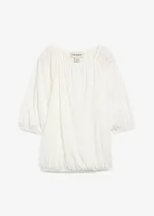Maglia in cotone biologico con scollo quadrato, bonprix