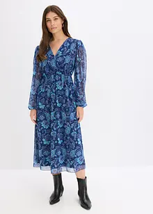 Abito midi in mesh, bonprix