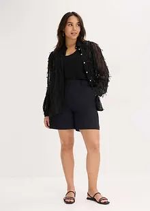 Blusa con lavorazione a frange, bonprix