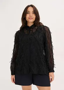Blusa con lavorazione a frange, bonprix