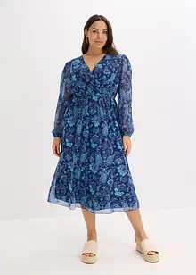 Abito midi in mesh, bonprix