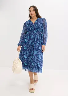 Abito midi in mesh, bonprix