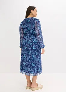 Abito midi in mesh, bonprix