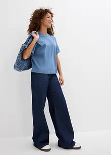 Maxi maglia in puro cotone biologico pesante, bonprix