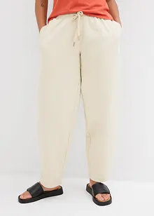 Pantaloni in felpa di puro cotone biologico, bonprix