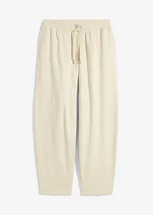 Pantaloni in felpa di puro cotone biologico, bonprix
