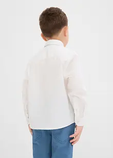 Camicia a maniche lunghe e papillon (set 2 pezzi), bonprix
