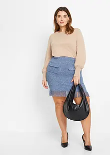 Maglione con maniche a palloncino, bonprix