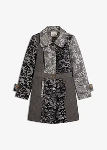 Cappotto corto dal design jacquard elaborato, bonprix