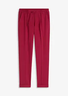 Pantaloni con pinces ed elastico in vita, bonprix