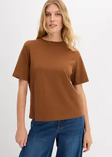 T-shirt in puro cotone biologico pesante, bonprix