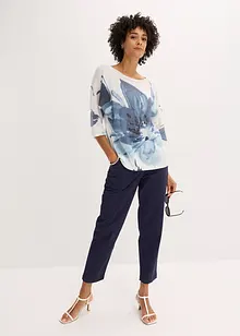 Maglione con stampa floreale, bonprix
