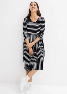 Abito midi in jersey di cotone, bonprix