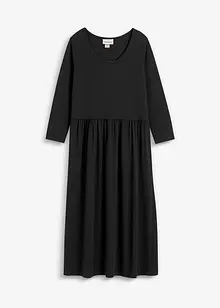 Abito midi in jersey di cotone, bonprix