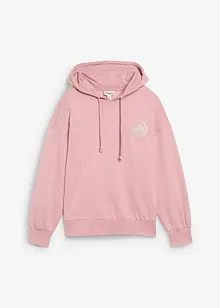Felpa con cappuccio in puro cotone, bonprix