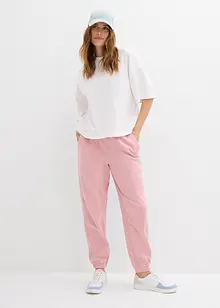 Pantaloni in felpa di puro cotone, bonprix