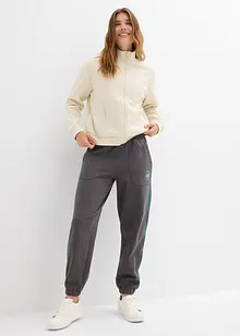 Pantaloni in felpa di puro cotone, bonprix
