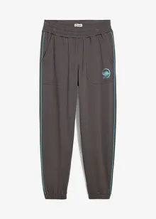 Pantaloni in felpa di puro cotone, bonprix