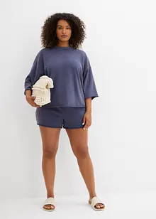 Felpa oversize in misto cotone morbido, bonprix