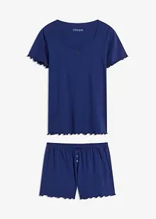 Pigiama estivo con bottoncini, bonprix