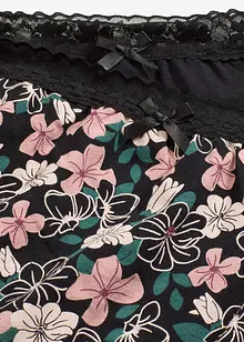 Slip a vita alta con cotone biologico (pacco da 4), bonprix