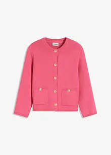 Cardigan corto con bottoni decorativi, bonprix