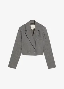 Blazer cropped con colletto a revers, bonprix