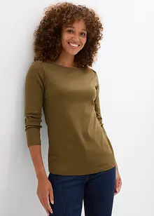 Maxi maglia in puro cotone biologico, bonprix