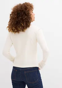 Maglia a costine con puro cotone biologico, bonprix