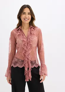 Camicetta con pizzo, bonprix