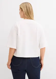 Felpa oversize in misto cotone morbido, bonprix