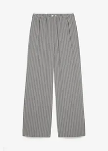 Pantaloni con elastico in vita e gambe larghe, bonprix