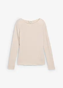 Maglia a maniche lunghe con scollo a barca, bonprix