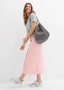 Gonna midi in twill, bonprix