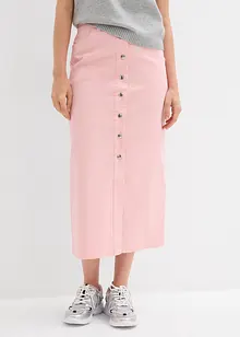 Gonna midi in twill, bonprix