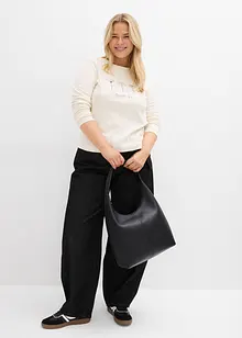 Maglia a maniche lunghe in puro cotone, bonprix