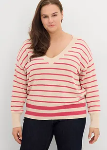 Maglione in misto cotone, bonprix